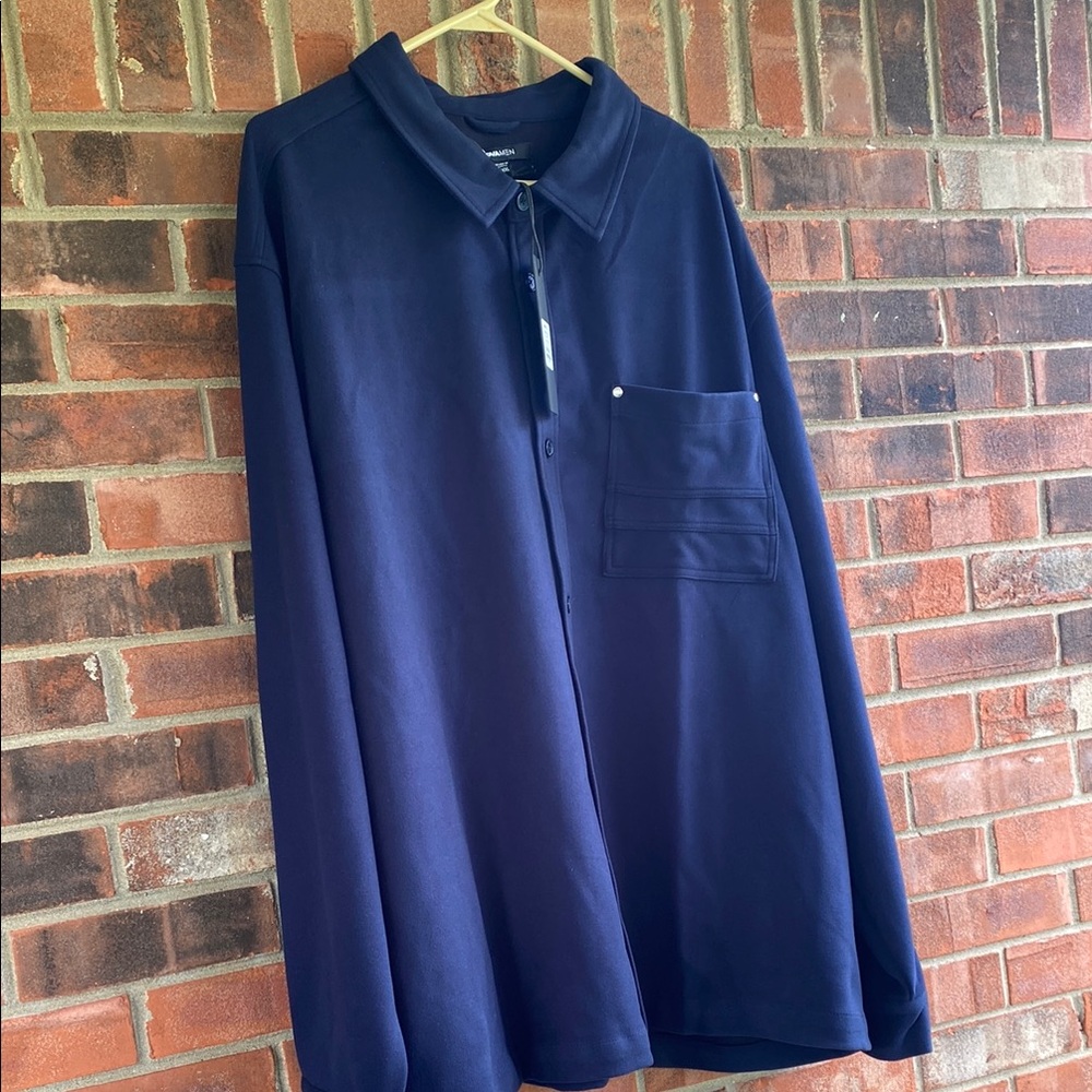 Zara Blue Casual Button Down Shirt